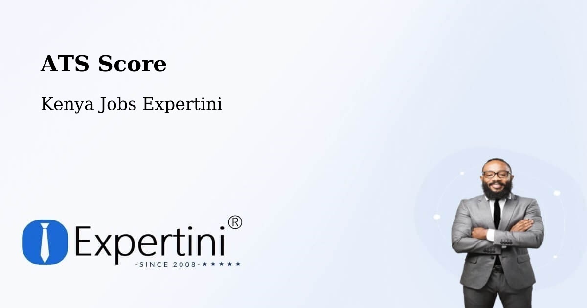 Resume ATS Score & Job Description Match Tool – Kenya - Kenya Jobs Expertini