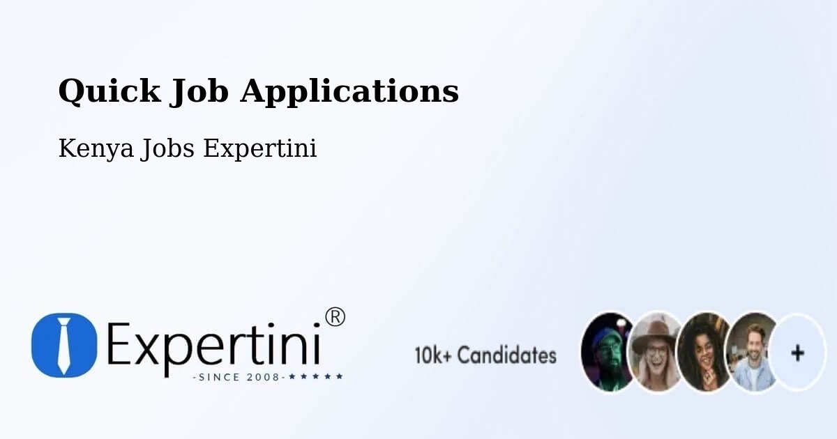 Quick Apply Feature – Kenya - Kenya Jobs Expertini
