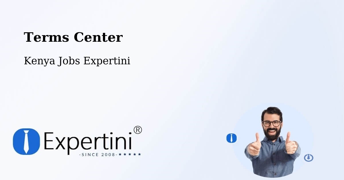 Terms of Service – Kenya - Kenya Jobs Expertini